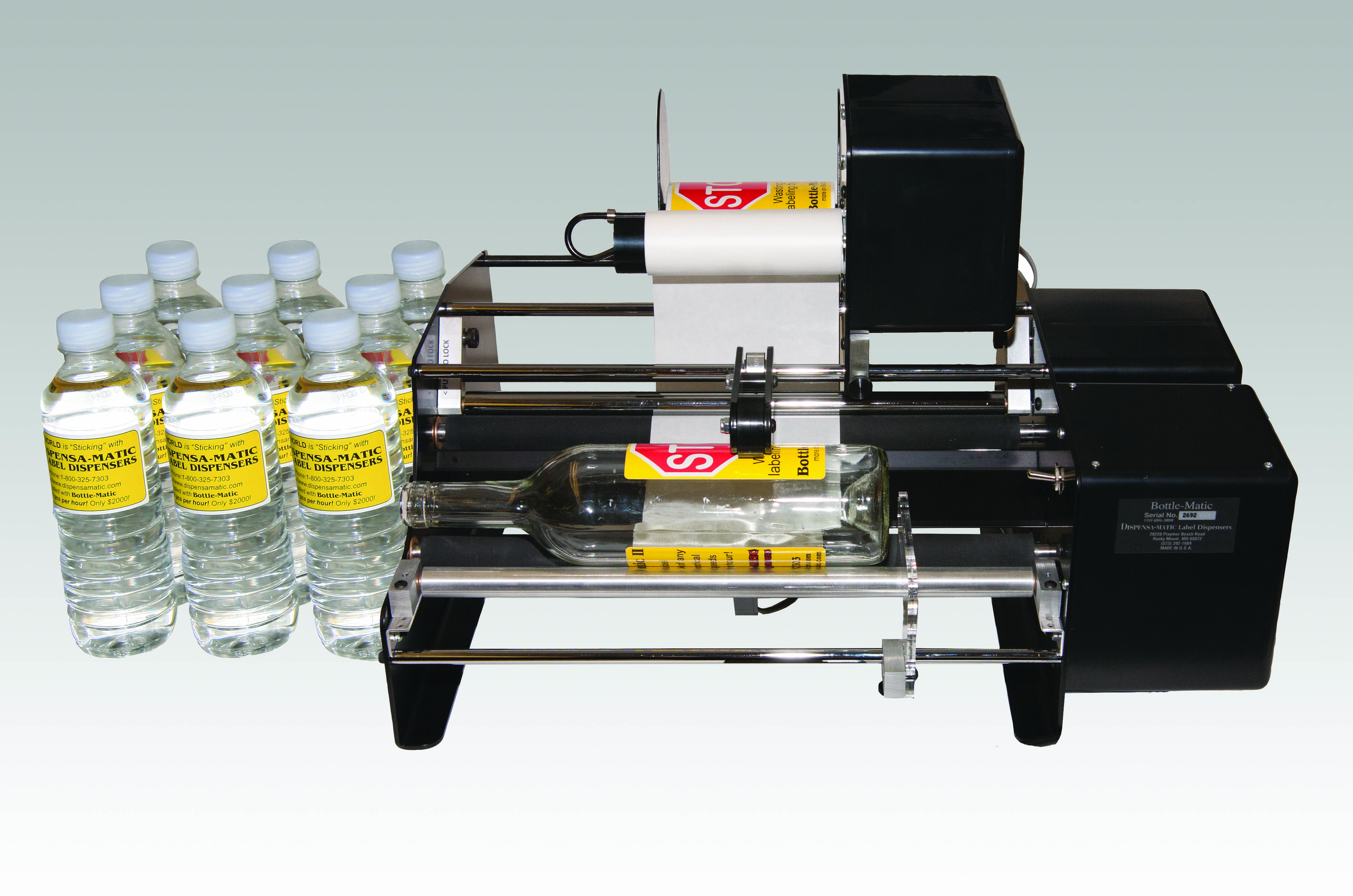 BottleMatic DispensaMatic Label Dispensers